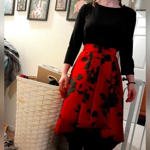 High-Low, Long sleeve dress.